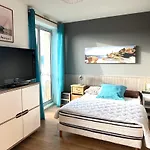 Studio 2 Personnes Vue Sur Mer Au Port De Ploumanac\'H Perros-Guirec - Ref 877