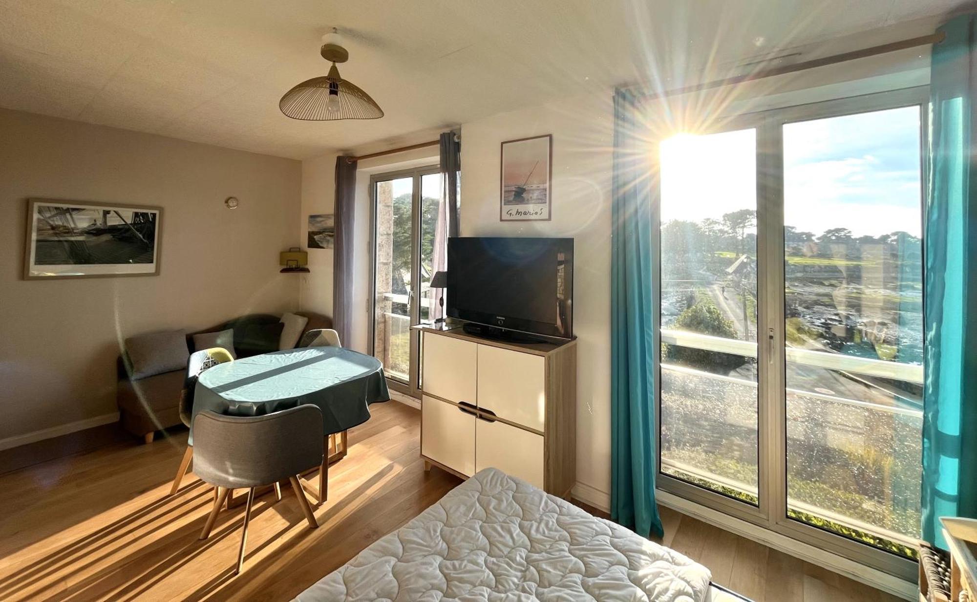 2 Personnes Vue Sur Au Port De Ploumanac'h - Ref 877 Appartement *